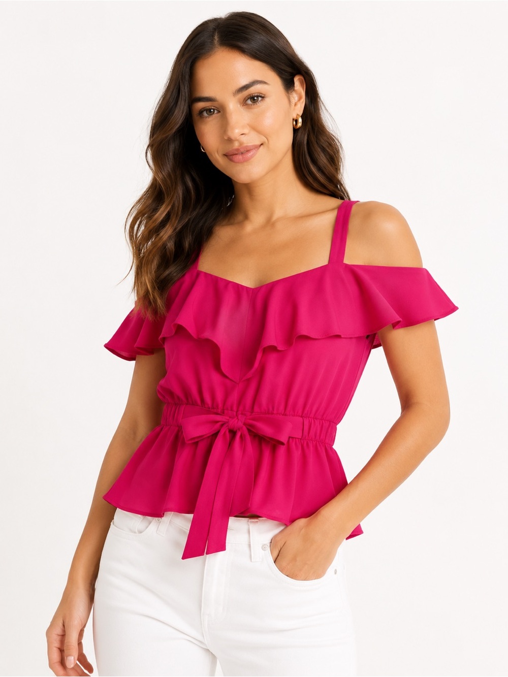 Pink women blouse